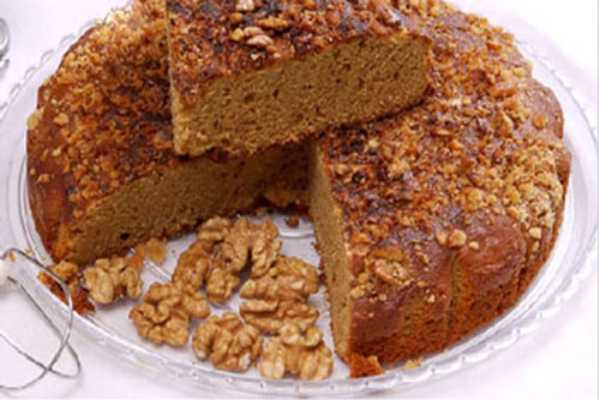 دستور کیک گردویی کیک گردویی با شیره انگور