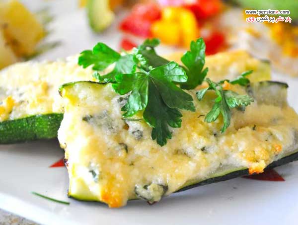 کدو گریل شده