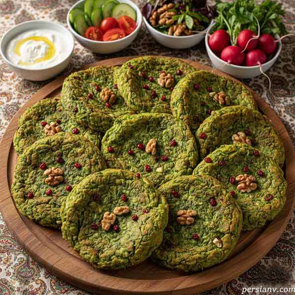طرز تهیه کوکو سبزی مجلسی طرز تهیه کوکو سبزی مجلسی