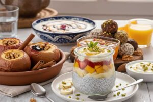 طرز تهیه دسر‌های کم‌شیرین برای افطار