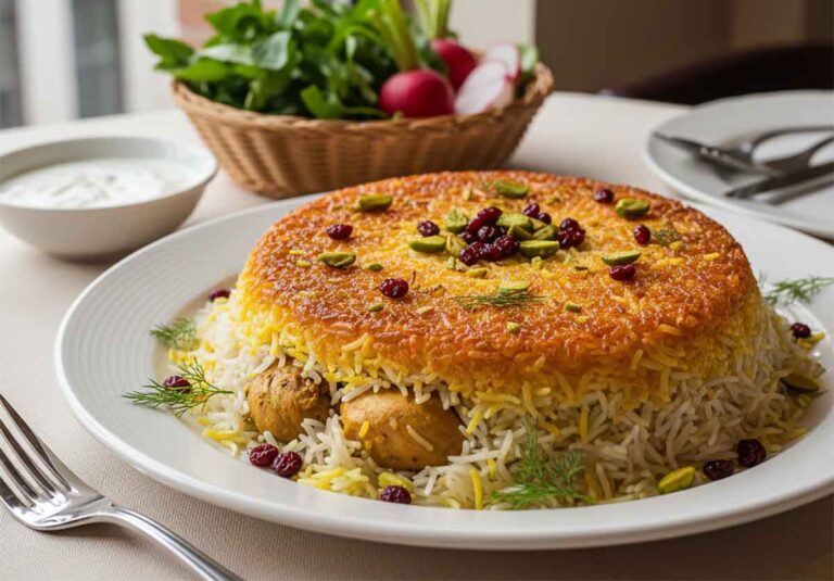 طرز تهیه ته چین مرغ رستورانی ؛ رازهای خوشمزه شدن غذای مجلسی ایرانی
