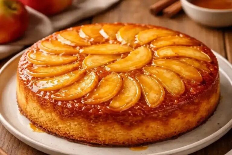 کیک برگردان سیب ؛ طرز تهیه یکی از کلاسیک‌ترین و محبوب‌ترین کیک‌های عصرانه در دنیا