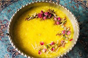 طرز تهیه انواع شله‌زرد و شیربرنج