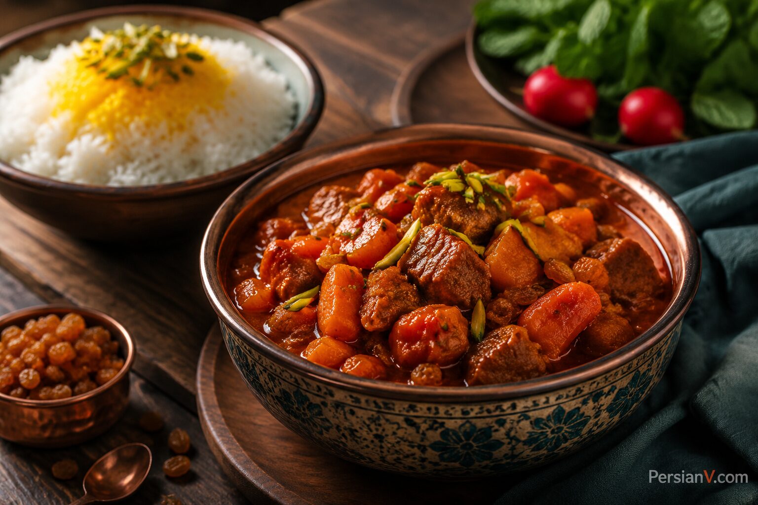 خورش هویج تبریزی