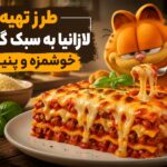 نسخه گارفیلدی لازانیا ؛ غذای مورد علاقه گربه نارنجیِ پُرخور! نسخه گارفیلدی لازانیا ؛ غذای مورد علاقه گربه نارنجیِ پُرخور!