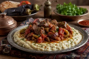 طرز تهیه هونکار بیندی ؛ غذای سلطنتی ترکیه با گوشت و بادمجان دودی