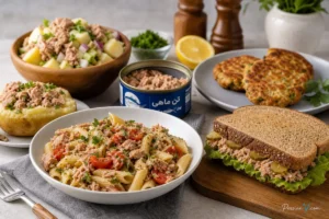 با تن ماهی چی درست کنم؟ ۱۸ غذای فوری، نونی و برنجی