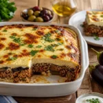 با گوشت چرخ‌کرده و بادمجان این غذای خوشمزه یونانی را درست کنید