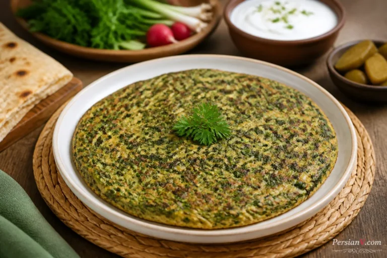 طرز تهیه کوکوی پاغازه کرمانشاهی ؛ یک غذای محلی خوشمزه با سبزی مخصوص