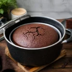 طرز تهیه کیک شکلاتی بدون فر در قابلمه ؛ نرم، خیس و پف‌دار