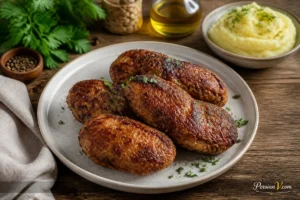 کتلت پژارسکی ؛ طرز تهیه کتلت مرغ روسی خوشمزه و ترد با بافتی آبدار