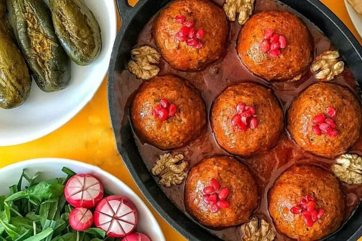 کوفته هلو شیرازی