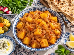 غذای شیرازی خوشمزه با فقط ۲ ماده اصلی ؛ ارزان، فوری و سیرکننده