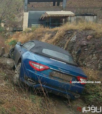 جزئیات تصادف شدید مازراتی در جاده شمال؛ عکس و فیلم