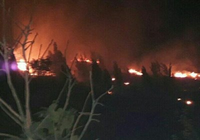 آتش سوزی درشهربازی اراک حادثه ساز شد آتش سوزی درشهربازی اراک