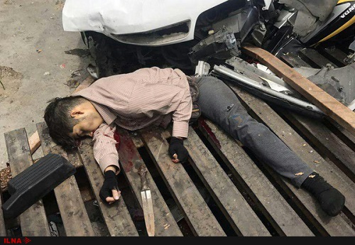 تصادف زانتیا با زورگیر در خیابان طالقانی؛ حقیقت یا شایعه؟