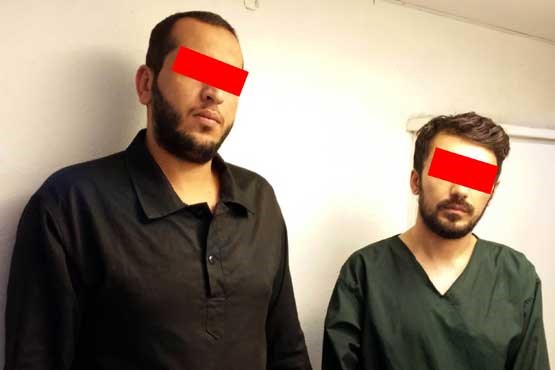 دستگیری زورگیران تبر به دست در تهران زورگیران تبر به دست در تهران