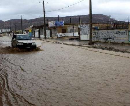 جاری شدن سیل در خوزستان سیل در خوزستان