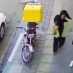 سرقت موبایل یک زن در پیاده‌رو ؛ فرار سارق با خودروی همدستش