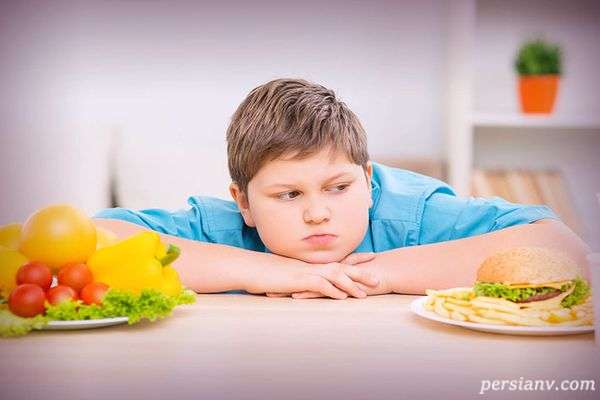 علت چاقی کودک علت چاقی کودک