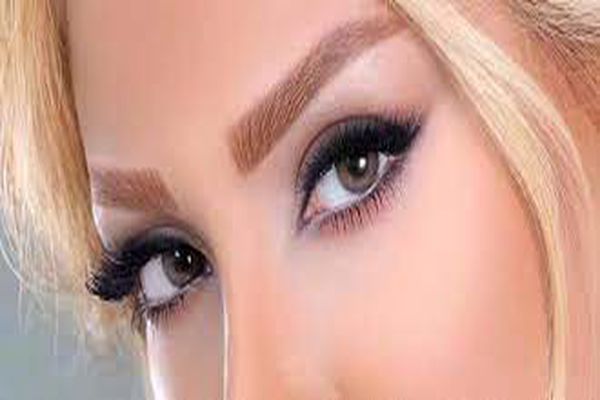 روشن و تیره کردن ابروها