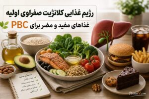 رژیم غذایی کلانژیت صفراوی اولیه (PBC)؛ چه بخوریم و چه نخوریم؟