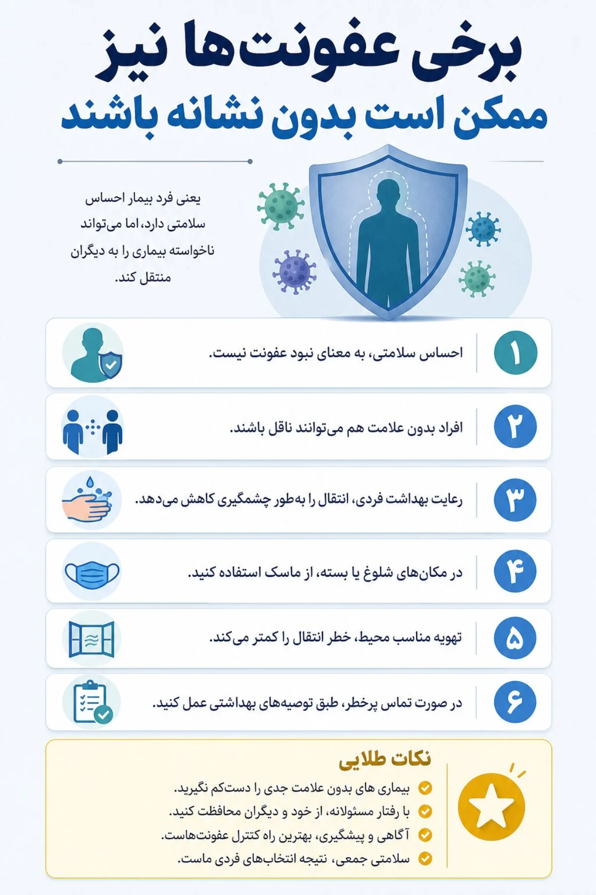 بیماری های بدون علامت بیماری های بدون علامت