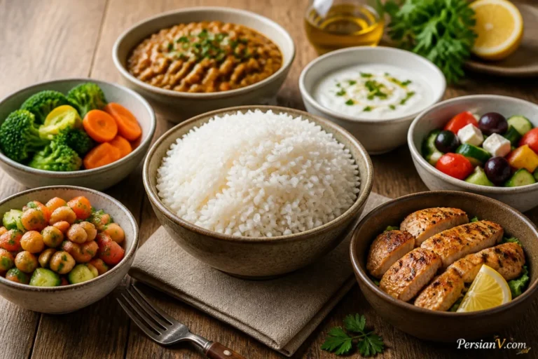 برنج را حذف نکنید، درست ترکیبش کنید ؛ ۷ پیشنهاد برای یک وعده سالم