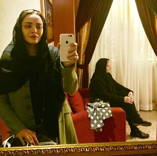 بهنوش طباطبایی و مادرش مادر بهنوش طباطبایی