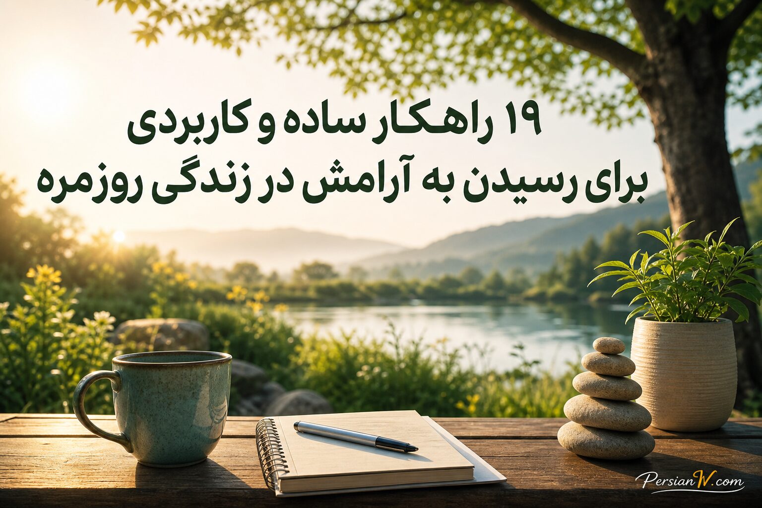 19 راهکار ساده و کاربردی برای رسیدن به آرامش در زندگی روزمره