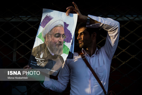 تهران در ساعات پایانی تبلیغات انتخاباتی (تصاویر)
