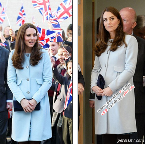 لباس بارداری کیت میدلتون لباس بارداری