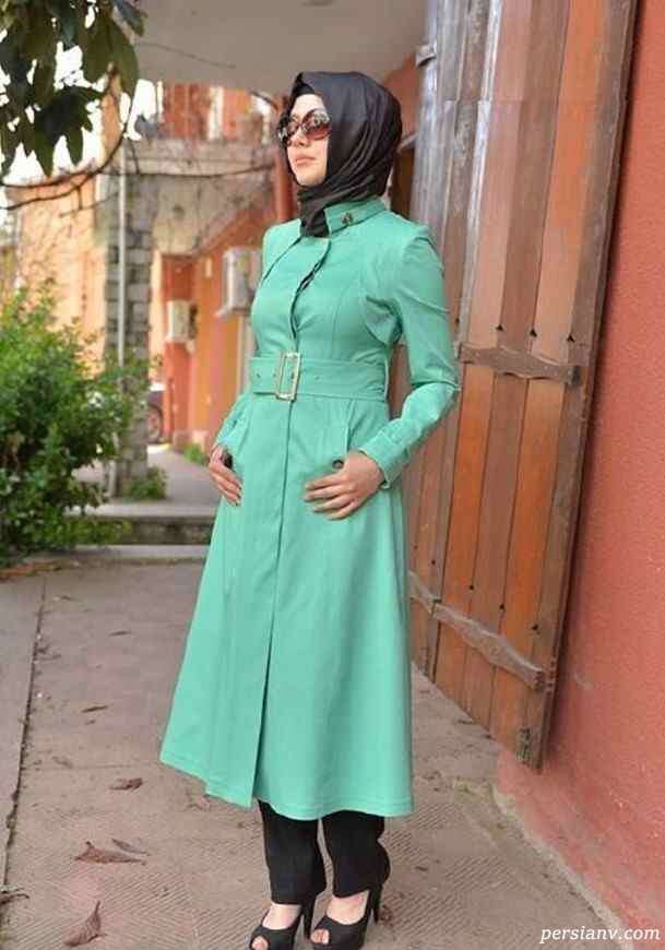 مانتو بلند پاییزه مد و لباس
