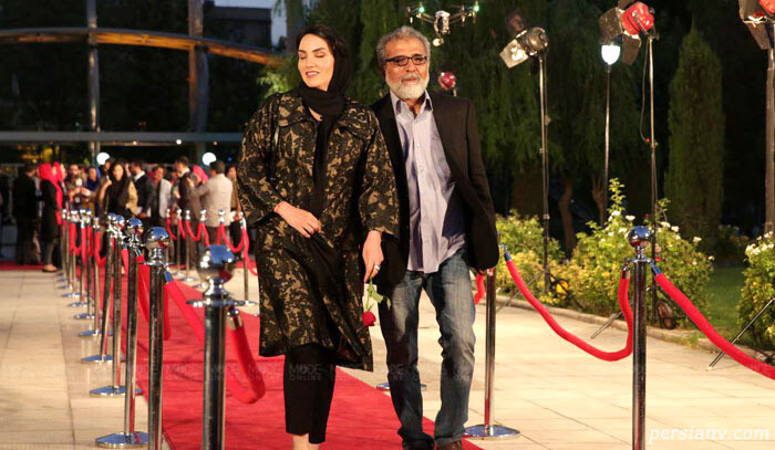 بهروز افخمی مدل لباس بازیگران در جشن حافظ