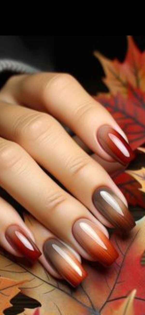 ایده لاک و دیزاین ناخن برای پاییز