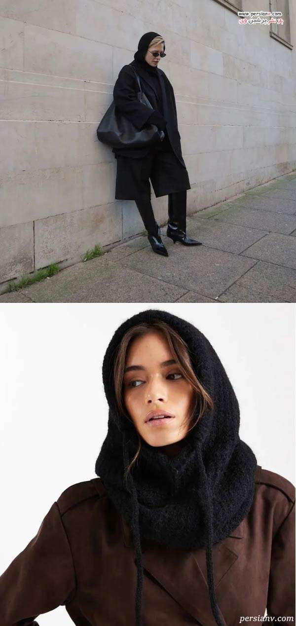 کلاه مدل مقنعه مدل کلاه زمستانه