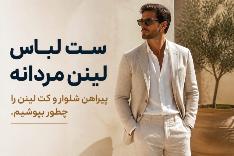 لباس لینن مردانه را این‌طوری بپوشید؛ راز یک استایل تابستانی شیک بدون پیچیدگی