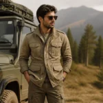 کت‌های جیب‌دار دوباره جدی شده‌اند؛ کت سافاری و Field Jacket در مد مردانه ۲۰۲۶