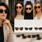 چه عینک آفتابی به فرم صورت شما می‌آید؟ از سلنا گومز تا مارگو رابی و جولیا رابرتس