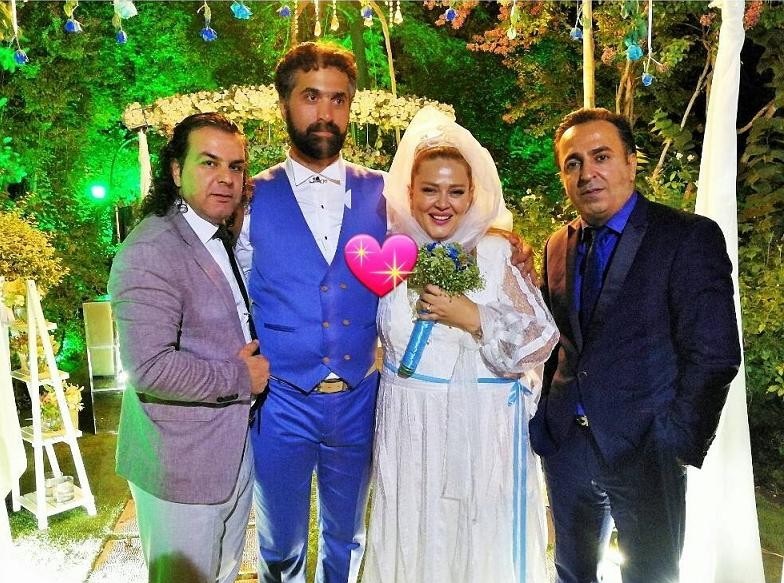 بهاره رهنما در لباس عروس بهاره رهنما