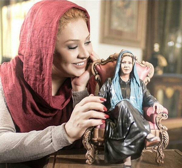 عکسی جالب از نسرین مقانلو بیوگرافی نسرین مقانلو