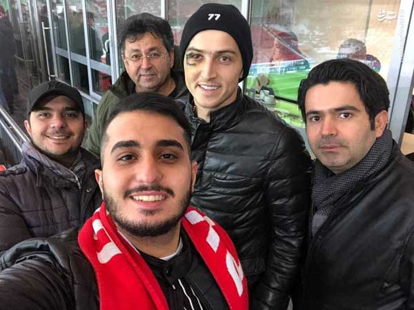 مهاجم جوان ایرانی مهاجم جوان ایرانی