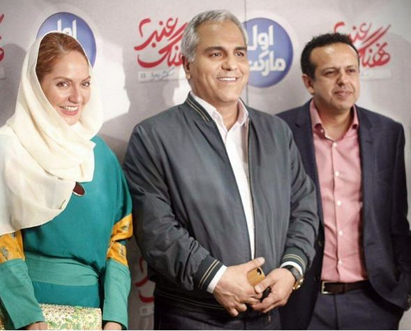 سامان مقدم در کنار مهران مدیری سامان مقدم