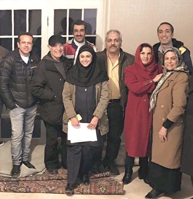 سامان مقدم در پشت صحنه دیوار به دیوار سامان مقدم