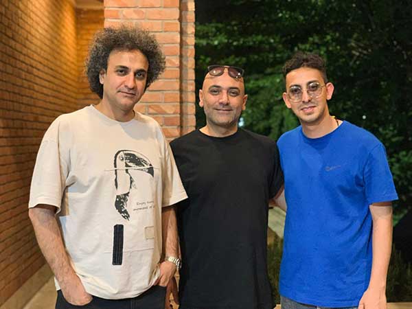 آقای بازیگر در کنار مهدی کوشکی