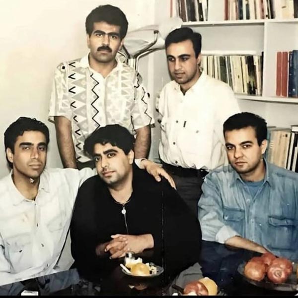سعید آقاخانی و دوستان قدیمی
