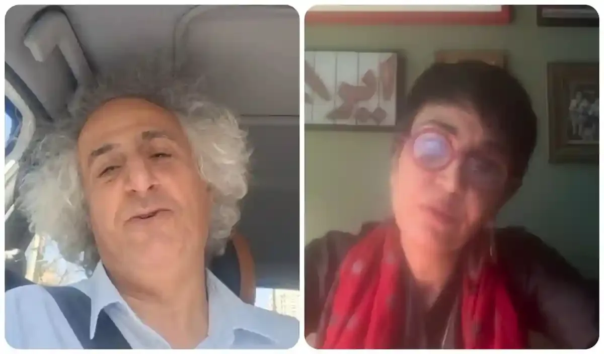 محسن نامجو و آزاده اخلاقی
