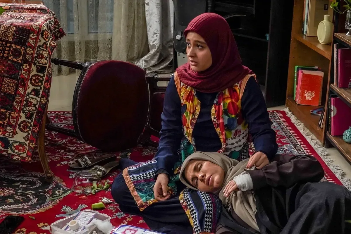 حنانه آجرلو در سریال ذهن زیبا حنانه آجرلو در نمایی از سریال ذهن زیبا