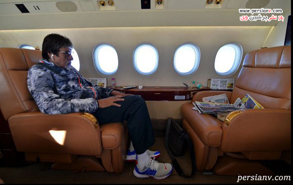 جت شخصی آمیتاب باچان سلبریتی هایی که جت شخصی دارند