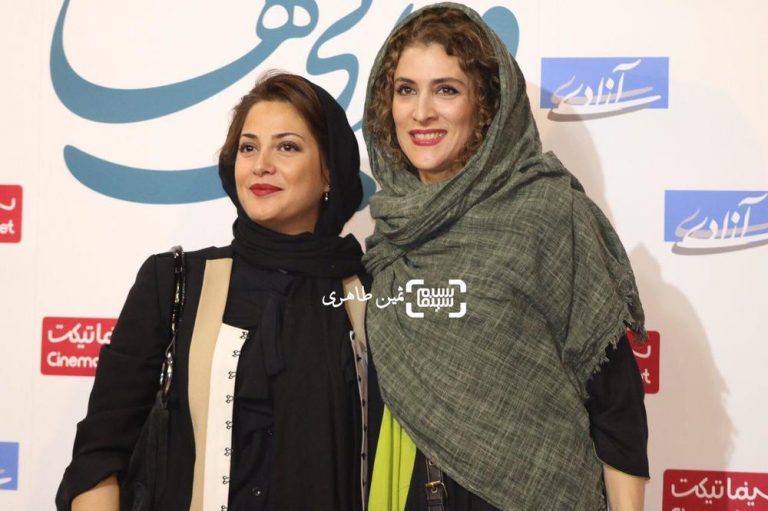 ویشکا آسایش و طناز طباطبایی در اکران مردمی ویلایی ها